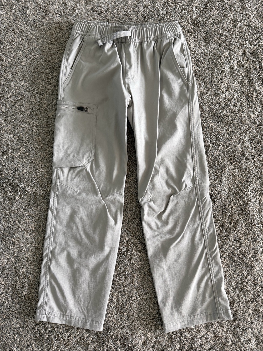 REI Men's Cargo Pants in Light Gray
